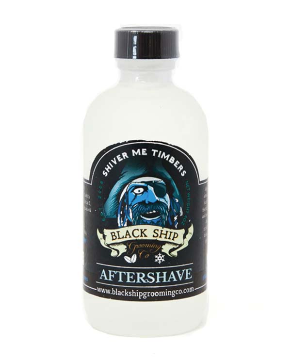 BLACK SHIP GROOMING CO SHIVER ME TIMBERS AFTERSHAVE 4 OZ
