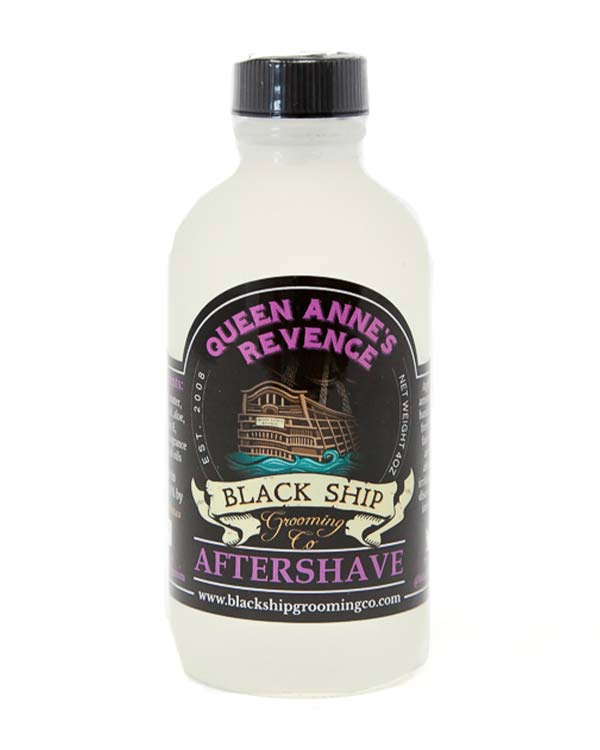 BLACK SHIP GROOMING CO QUEEN ANNE'S REVENGE AFTERSHAVE 4 OZ