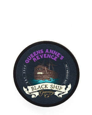 BLACK SHIP GROOMING CO QUEENS ANNE'S REVENGE SHAVE SOAP 4 OZ