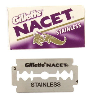 GILLETTE NACET STAINLESS BLADES 5 PACK