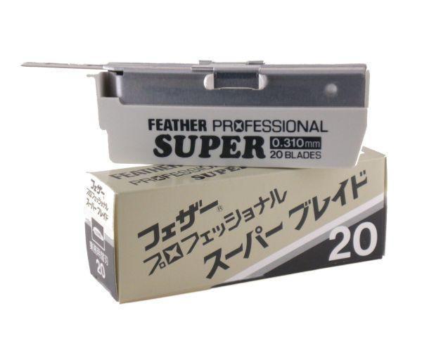 FEATHER PROFESSIONAL SUPER BLADES 20 PACK