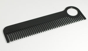 CHICAGO COMB CO MODEL NO. 1 BLACK, STAINLESS STEEL COMB