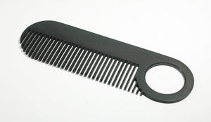 CHICAGO COMB CO MODEL NO. 2 BLACK, STAINLESS STEEL COMB