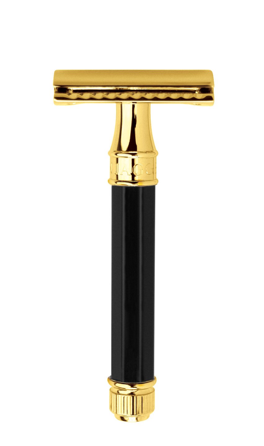 EDWIN JAGGER SAFETY RAZOR BLACK AND GOLD DE86811GBL
