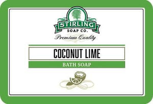 STIRLING SOAP CO COCONUT LIME BATH SOAP 5.5 OZ