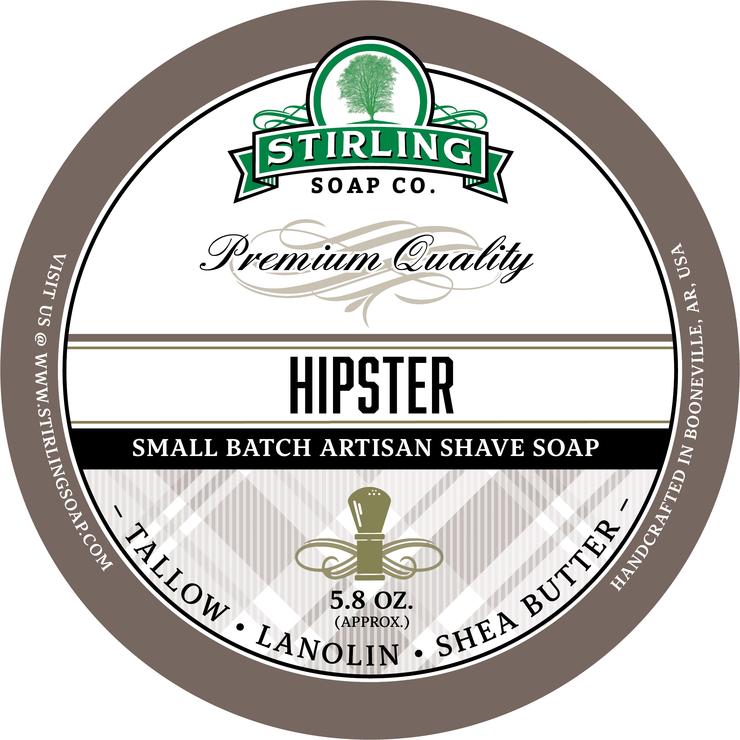 STIRLING SOAP CO HIPSTER SHAVE SOAP 5.8 OZ