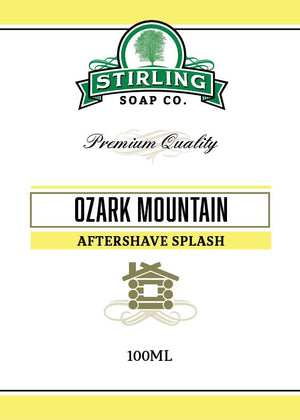 STIRLING SOAP CO OZARK MOUNTAIN AFTERSHAVE SPLASH 100ml